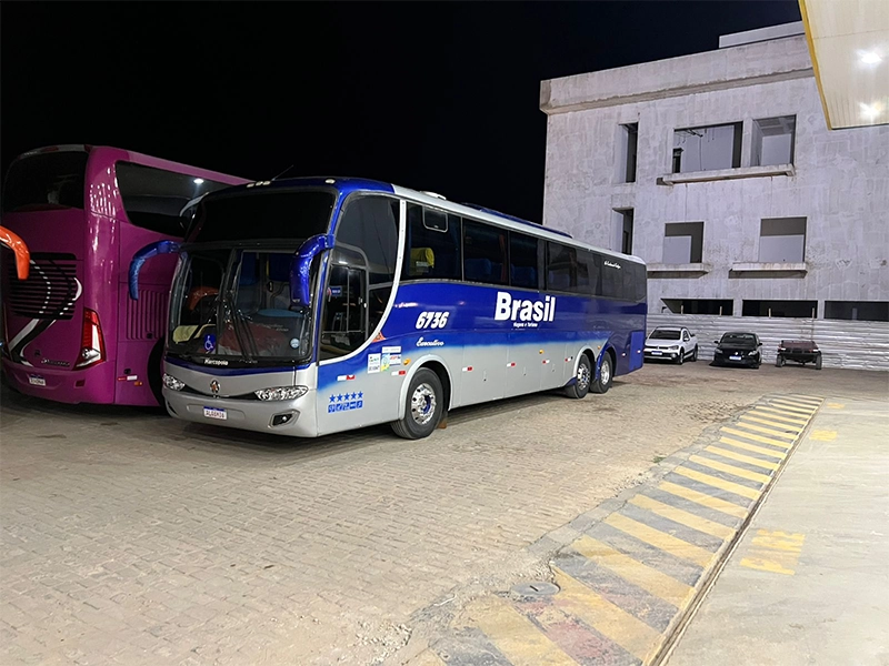 ônibus 1200 da Brasil Turismo de São Paulo Para Irecê